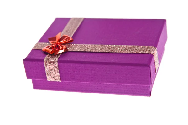 Caja de regalo rojo —  Fotos de Stock
