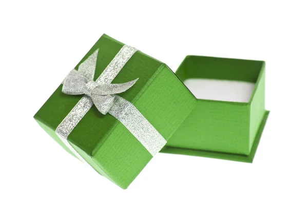 緑のプレゼント ボックス — ストック写真