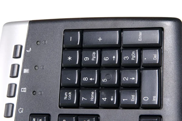 Keyboard isolated on white background — Stock Photo, Image