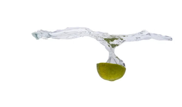 Lime stänk — Stockfoto
