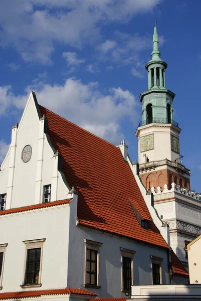 Câmara Municipal em Poznan — Fotografia de Stock