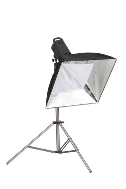 stüdyo flaş softbox ile