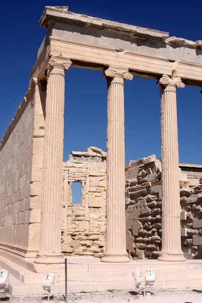 Erechtheum, Acropolis in Athens — Stock Photo, Image