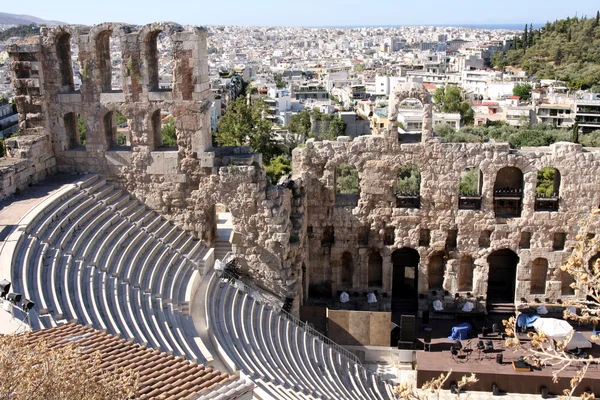 Teatro de acrópole — Fotografia de Stock