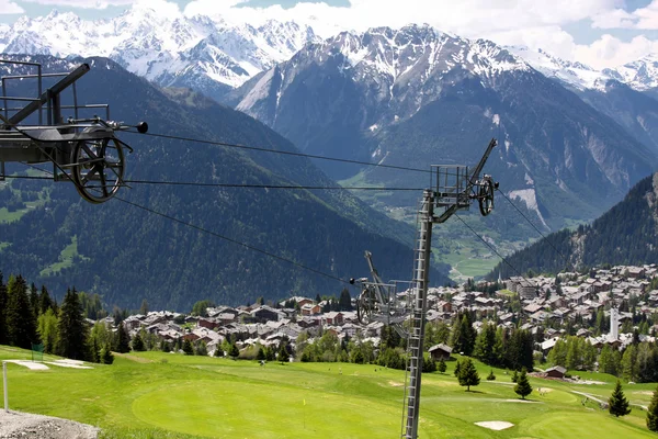 Verbier, Schweiz — Stockfoto