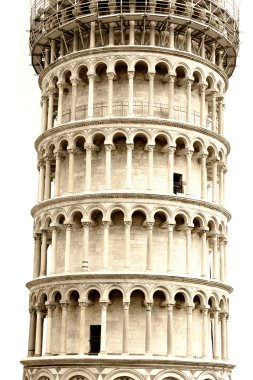 leaning Tower pisa, Toskana, İtalya