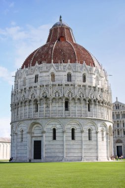 Baptistry: St John pisa, Toskana, İtalya