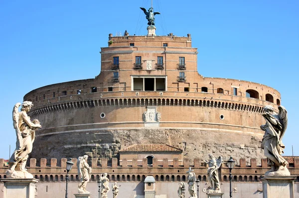 Castel Sant 'Angelo en Roma, Italia — Foto de Stock