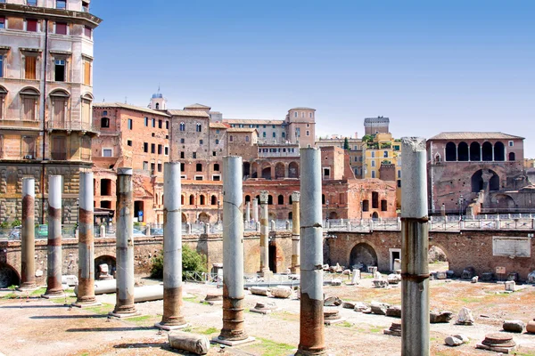 Traianus fórum, Řím, Itálie — Stock fotografie