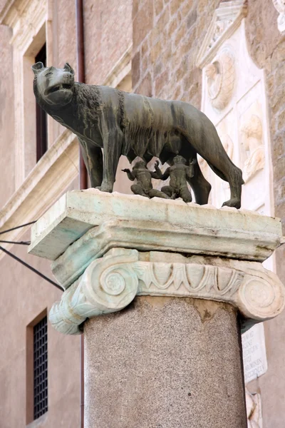 Romul e Remus em Roma, Italia — Fotografia de Stock
