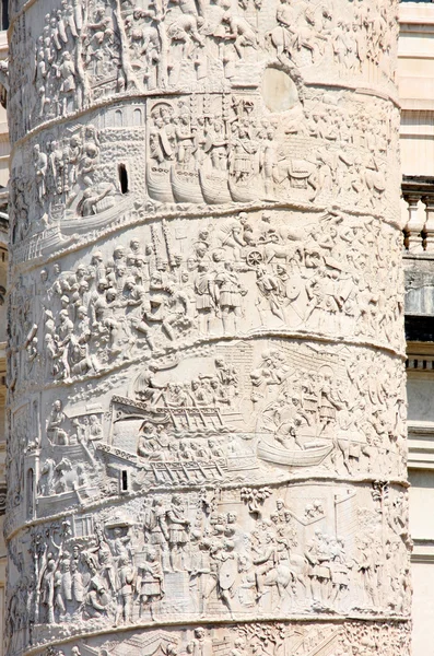 stock image Trajan's Column, Piazza Venezia in Rome, Italy