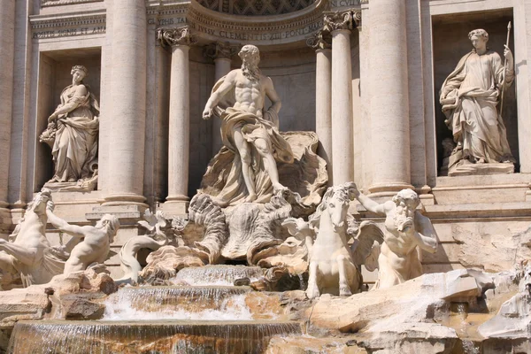 La fontaine de Trevi à Rome, Italie — Photo