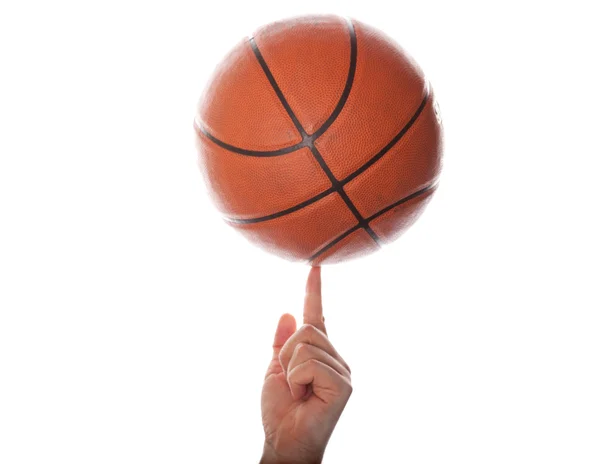 Давай играть в баскетбол. — стоковое фото