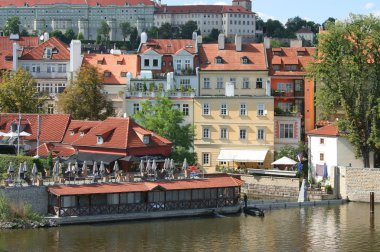 Prag, charles Köprüsü'nden görünümü