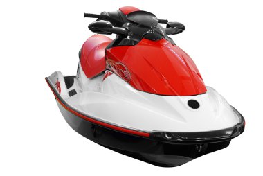 Fast jet ski isolated clipart