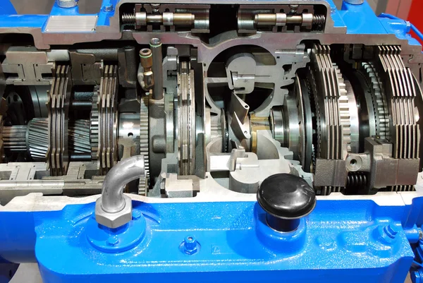 Caminhão transmissão automática gearshift c — Fotografia de Stock