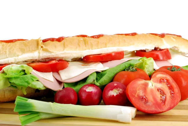 Gros sandwich — Photo