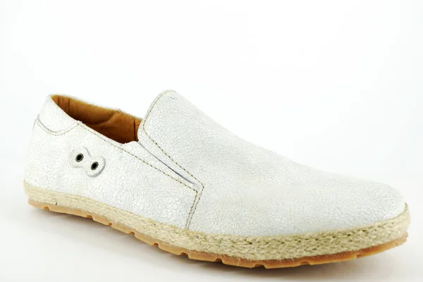Mann weißer Schuh — Stockfoto