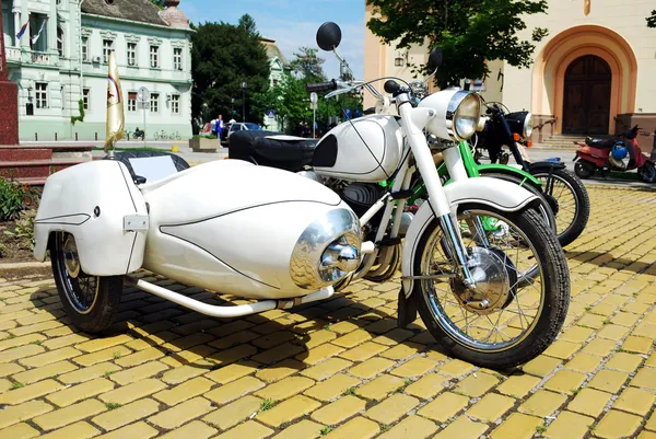Vintage motorfiets — Stockfoto