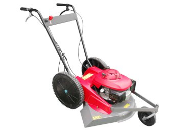 Lawn mower isolated clipart