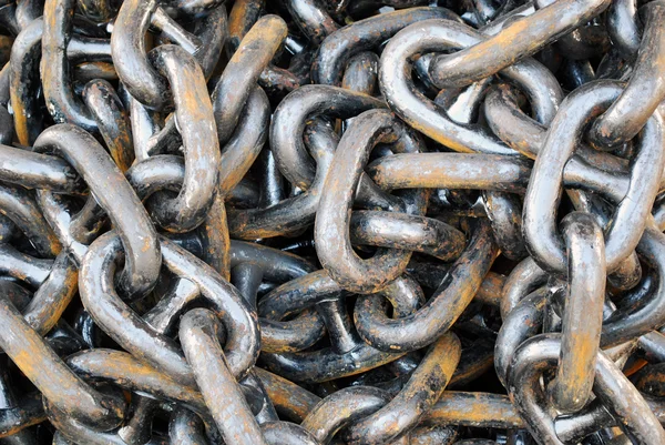 Rusty chains — Stock Photo, Image