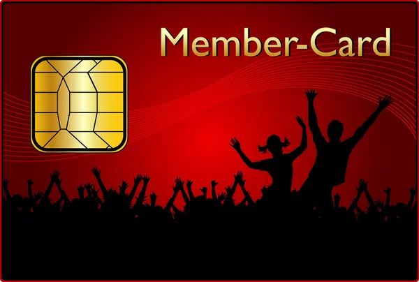 Member Card — Stock Photo, Image