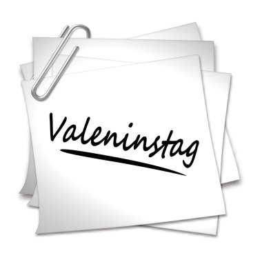 ataş - valentinstag ile Alman faturası