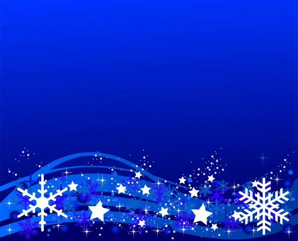 Blue Christmas Background — Stock Photo, Image