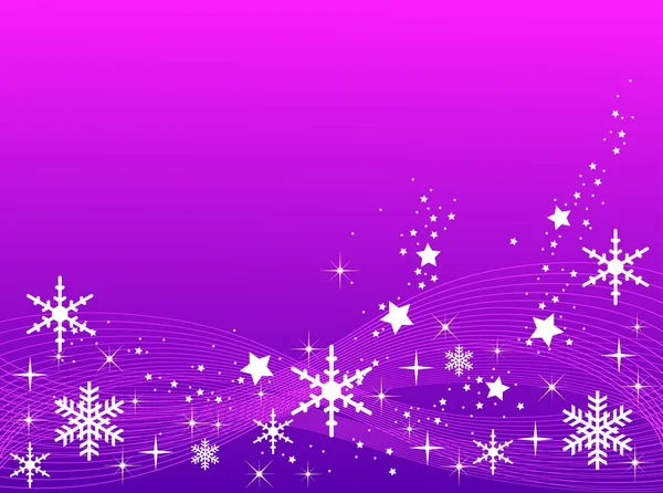 Purple Christmas Background — Stock Photo, Image