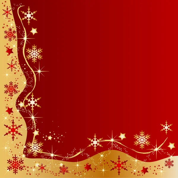 Illustration of a christmas frame background — Stock Photo, Image