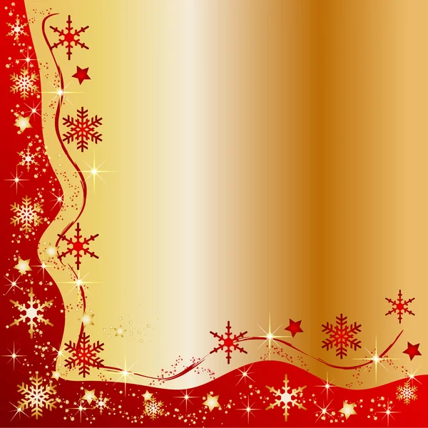 Illustration of a christmas frame background — Stock Photo, Image