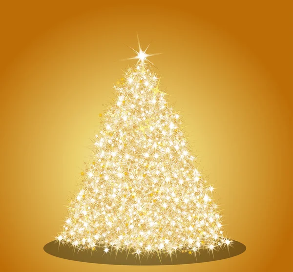 クリスマスツリーの背景 — ストック写真