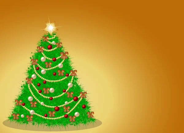 Vánoční strom pozadí — Stock fotografie