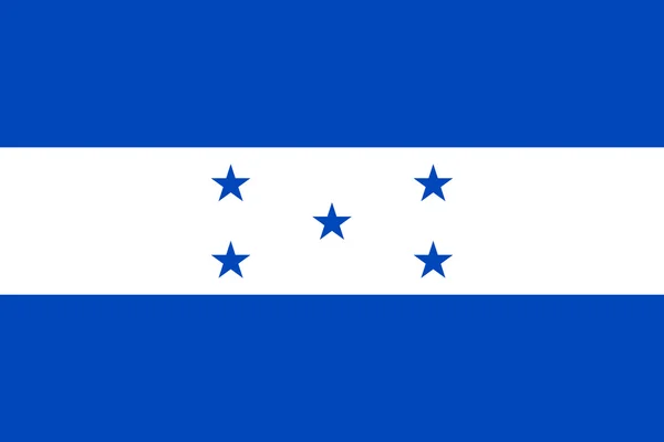 Ulusal honduras bayrağı — Stok fotoğraf