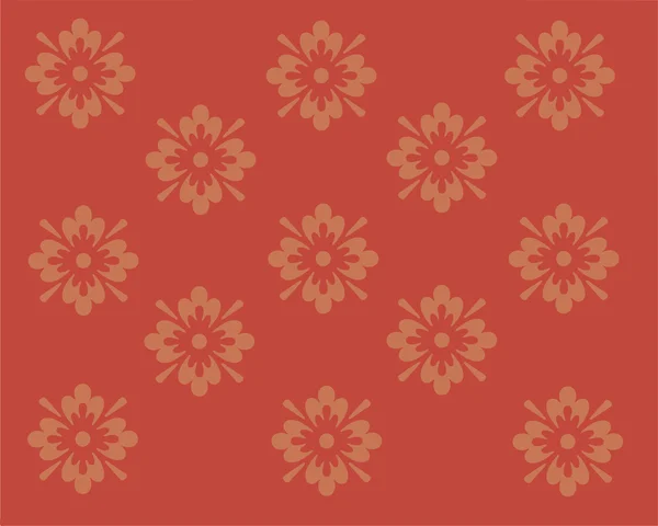 Illustration of a wallpaper design with ornament — Stock Photo, Image