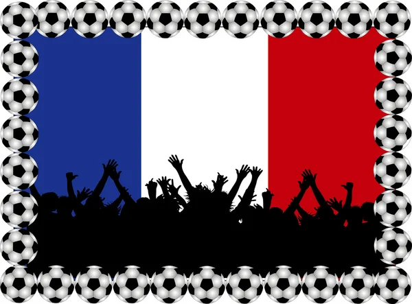 Futebol França — Fotografia de Stock