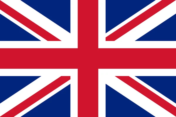 Nemzeti zászló, Egyesült Királyság — Stock Fotó