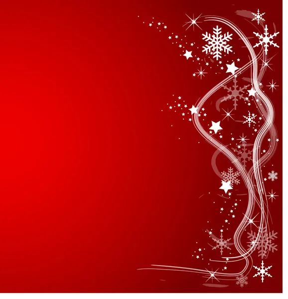 Rosso sfondo di Natale — Foto Stock