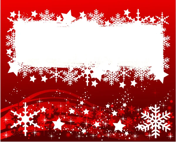 Roter weihnachtlicher Hintergrund - Platz für Ihren Text — Stockfoto