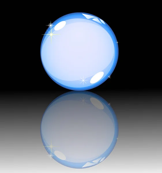水晶球 — 图库照片
