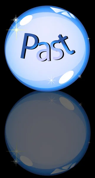 Crystal Ball Past — Stock Photo, Image