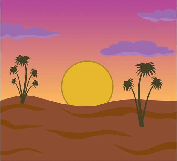 Пустыня — стоковый вектор