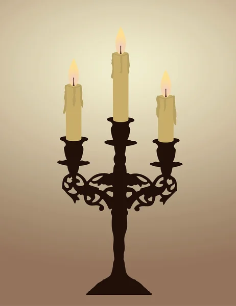 Svíčky — Stockový vektor