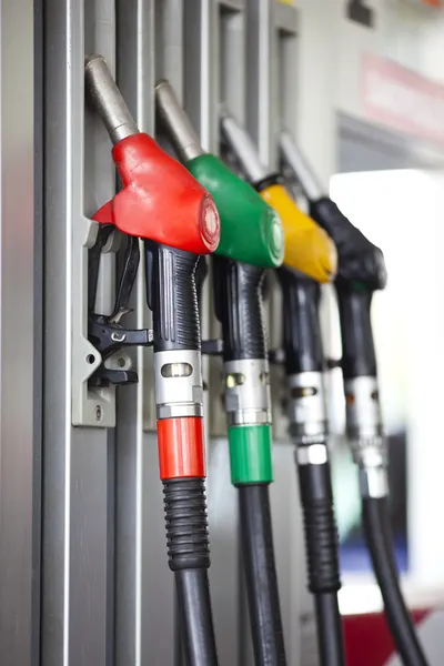 No posto de gasolina — Fotografia de Stock