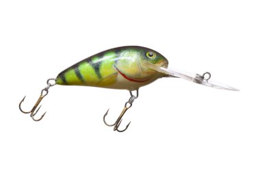 Fishing hook bait wobbler clipart