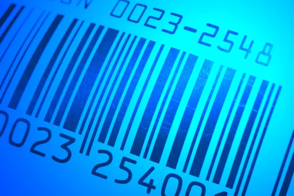 Bar code close up — Stock Photo, Image