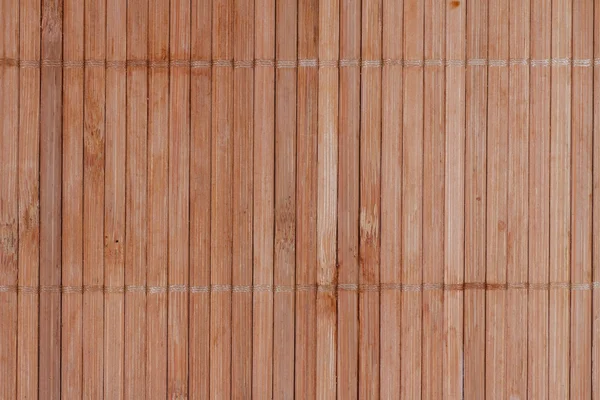 竹のボードのマットの背景 — ストック写真