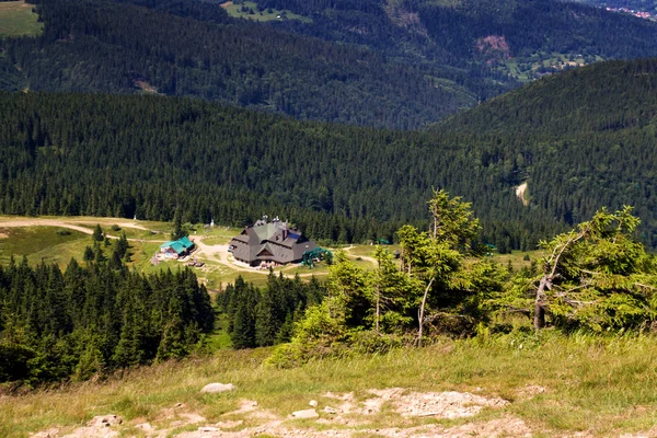 Mountain lodge — Stockfoto