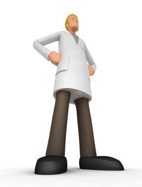 Proud doctor clipart