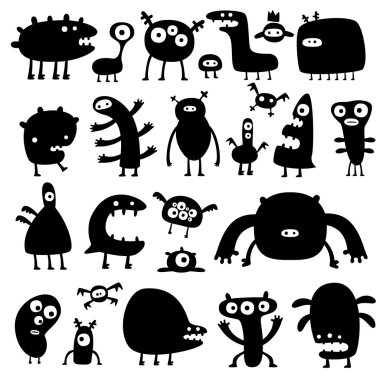 Monsters clipart